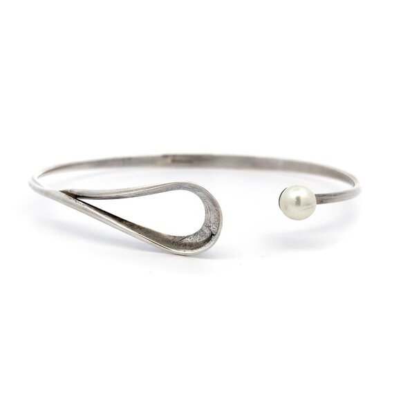 Sterling Silver Ed Levin Pearl Rendezvous Bracelet - Picture 3 of 5